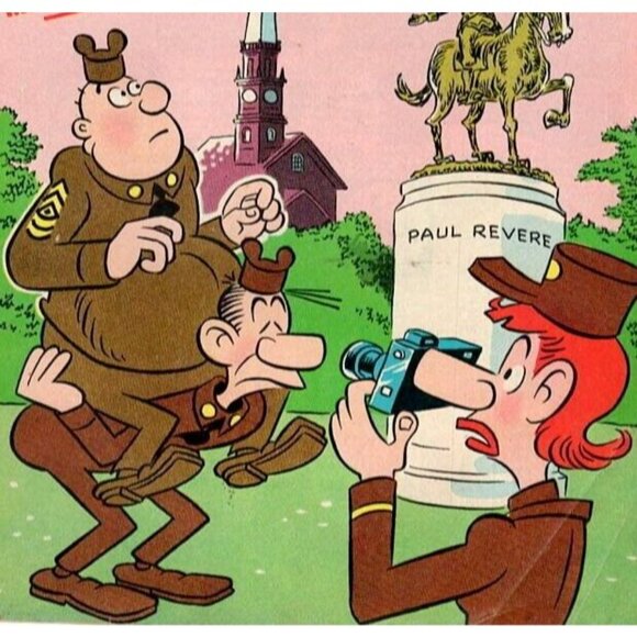 Sad Sack U.S.A. #5 July 1952 Harvey Comics | Vintage Military Humor Comic Book - Picture 11 of 12